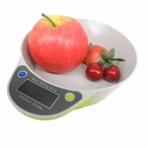 CH-320 kuchynská váha do 5kg / 1g žltá