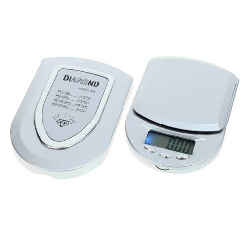 Vrecková digitálna mikrováha - 100g/0.01g