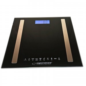 EBS016K Esperanza Digitálna osobná váha 8v1 s bluetooth b.fit čierna