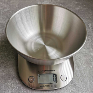 EKS008 Esperanza kuchynská váha s miskou Lychee 5kg/1g