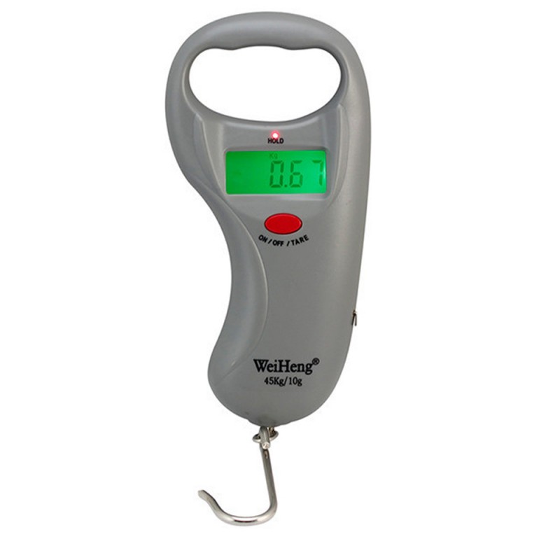 WH-A13 Závesná rybárska váha s metrom do 45kg/10g
