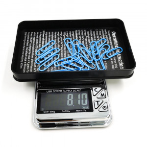 CD-123 Digitálna mikrováha do 600g/0,01g s USB napájaním