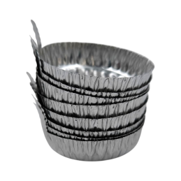 8ks Jednorázová navažovacia hliníková miska s uškom Ø57mm 60ml