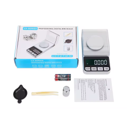 CX-188A presná digitálna váha do 100g/0,001g strieborná