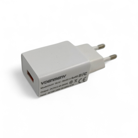 VDENMENV Sieťová nabíjačka USB-A 5V/2,4A