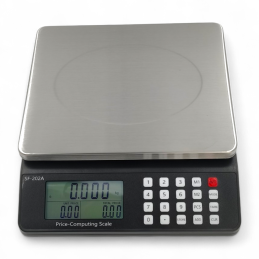 SF-202A Kontrolná váha s výpočtom ceny s funkciou počítania kusov do 30kg/1g