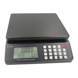 SF-202A Kontrolná váha s výpočtom ceny s funkciou počítania kusov do 30kg/1g