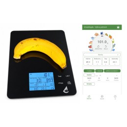 Smart nutričná kuchynská váha CK2250BT s Bluetooth a aplikáciou, 10 kg / 1 g