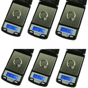 Mini DS67 digitálna váha do 100g/0,01g